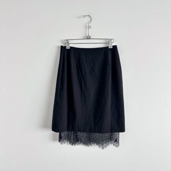 ASTR the Label Itzayana Lace Trim Pencil Skirt in Black - Picture 8 of 8